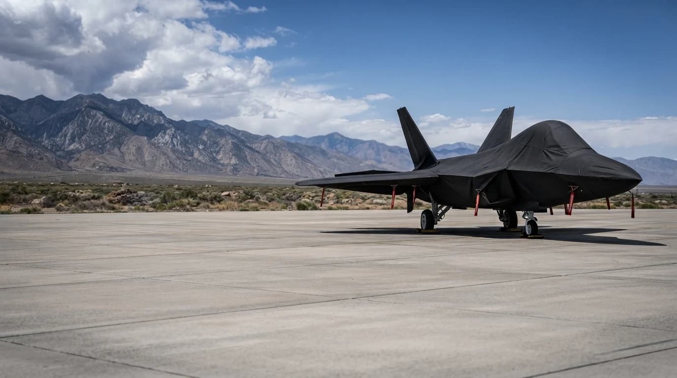 Stealth aircraft concealment on an airfield, StealthTex